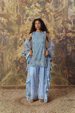 Powder Blue Farsi Salwar and Kurta Set