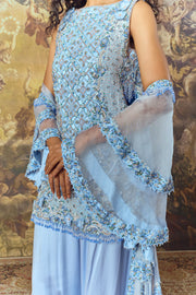 Powder Blue Farsi Salwar and Kurta Set